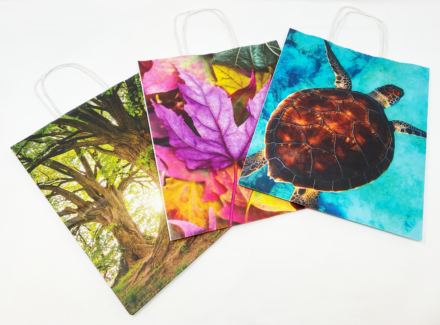 Digitally printed bags